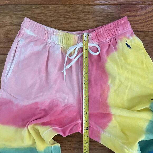 NWT $128 Polo Ralph Lauren Women’s Tie Dye Terry Jogger Sweatpants Medium M - Picture 9 of 11